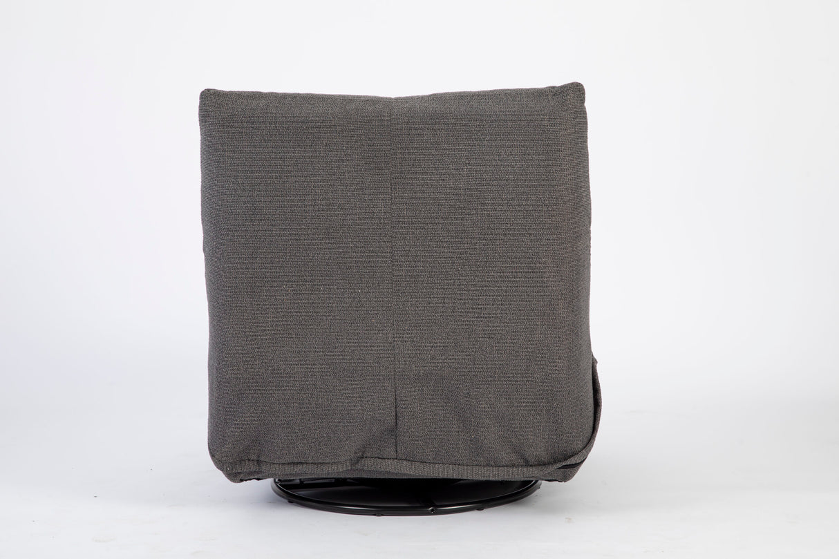 Relaxfauteuil - Antraciet - Verstelbaar - Draaibaar - Modern