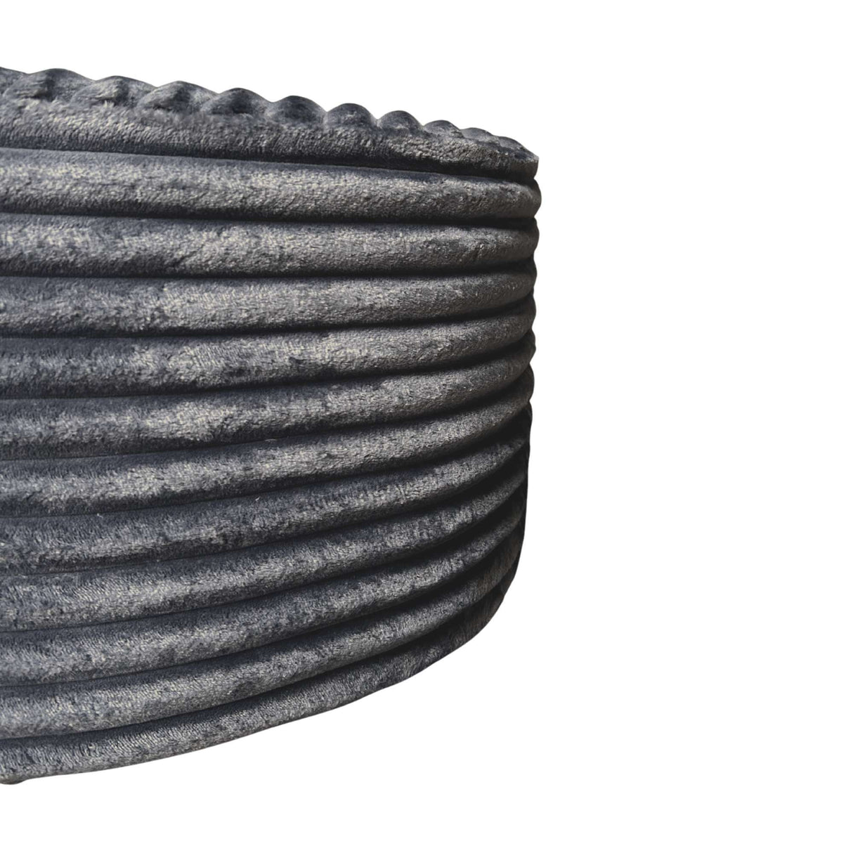 Hocker - Rond - Antraciet - 60 cm