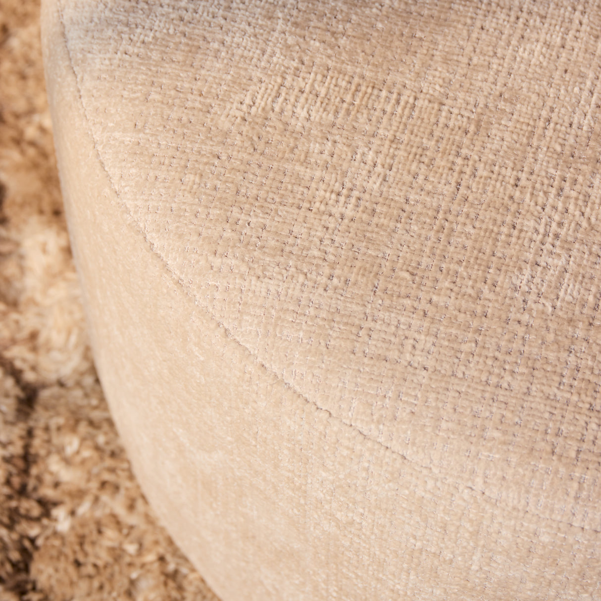 Hocker - Rond - Naturel - 60 cm