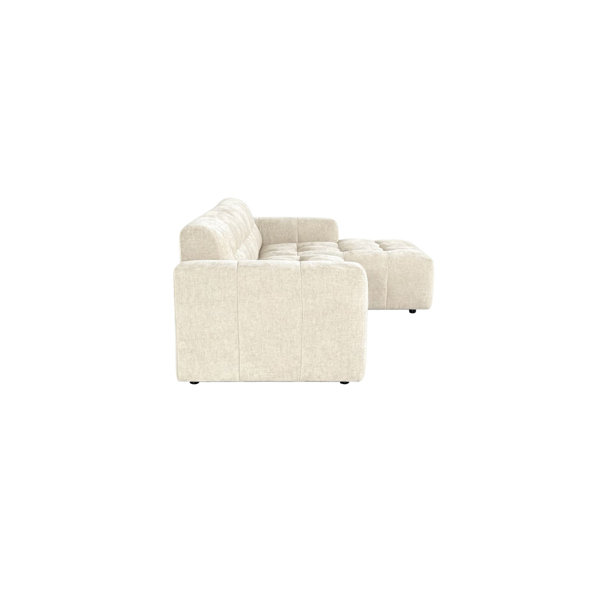 MySofa Ruby Hoekbank Beige 2,5 zits AL + Lounge R