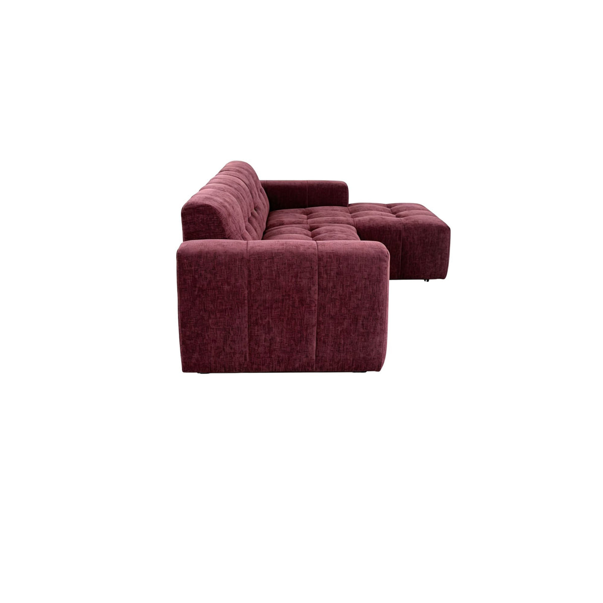 MySofa Ruby Hoekbank Paars 2,5 zits AL + Lounge R