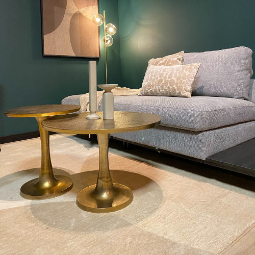 Salontafel - Goud - Aluminium - 65 cm
