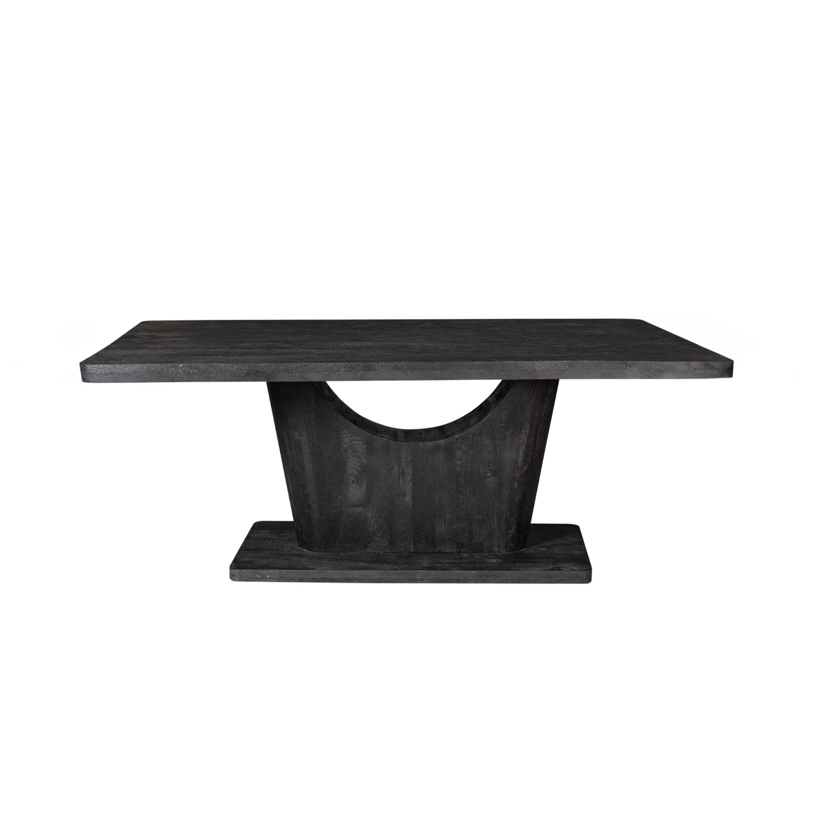Eettafel - Zwart Mangohout - Modern Design - 200 cm