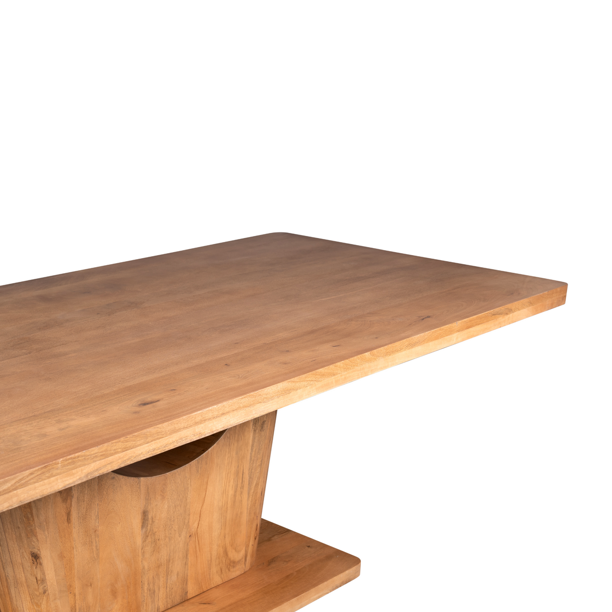 Eettafel - Naturel Mangohout - Modern & Warm Design - 240 cm