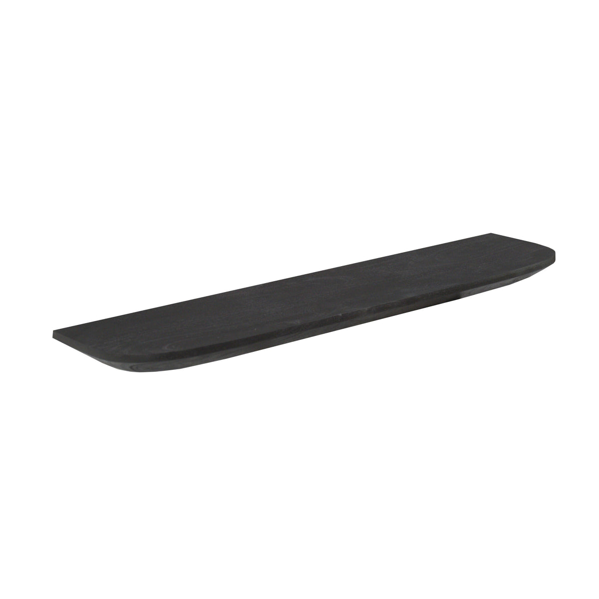 Wandplank Gusta Zwart Mangohout 120 cm