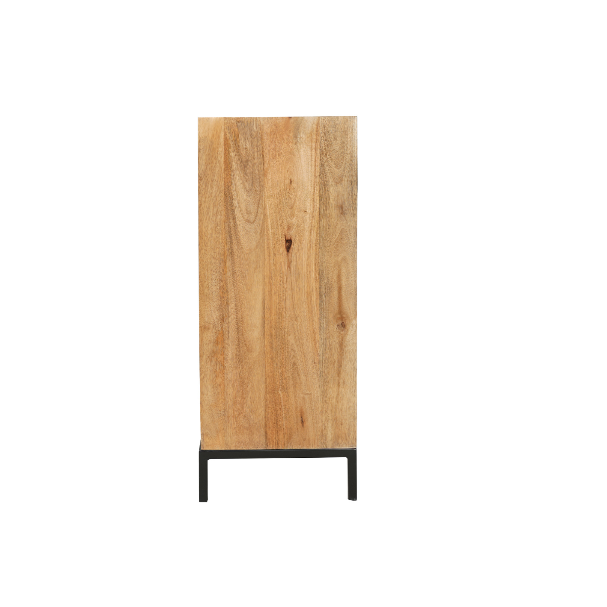 Ladekast Naturel Mangohout - 50 cm - 5 Greeploze Lades