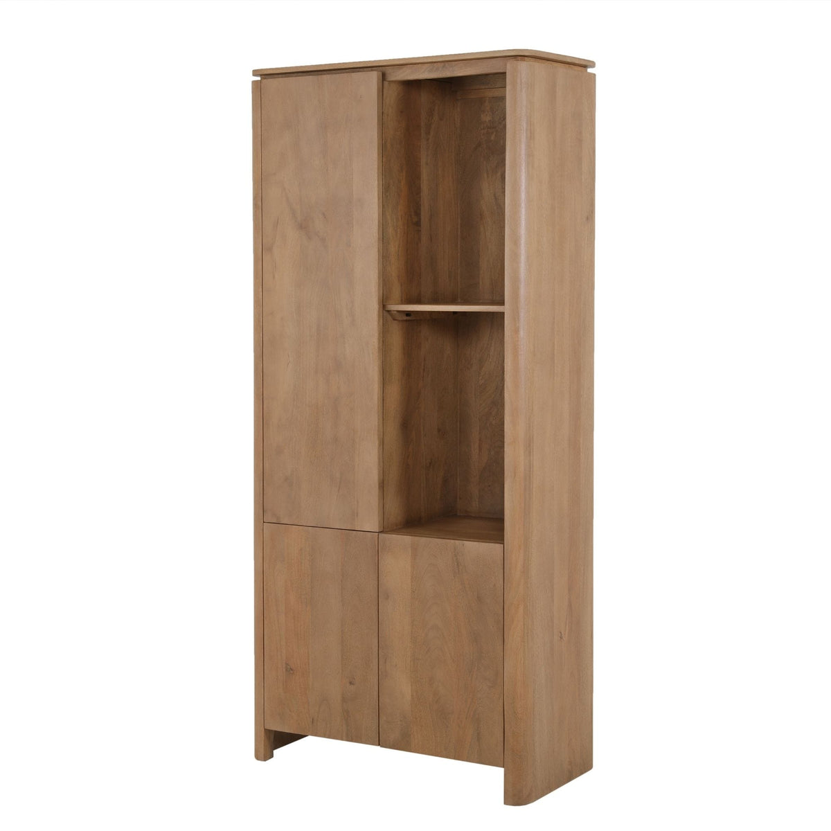 Vakkenkast Dallas Naturel Mangohout 90 cm Starfurn
