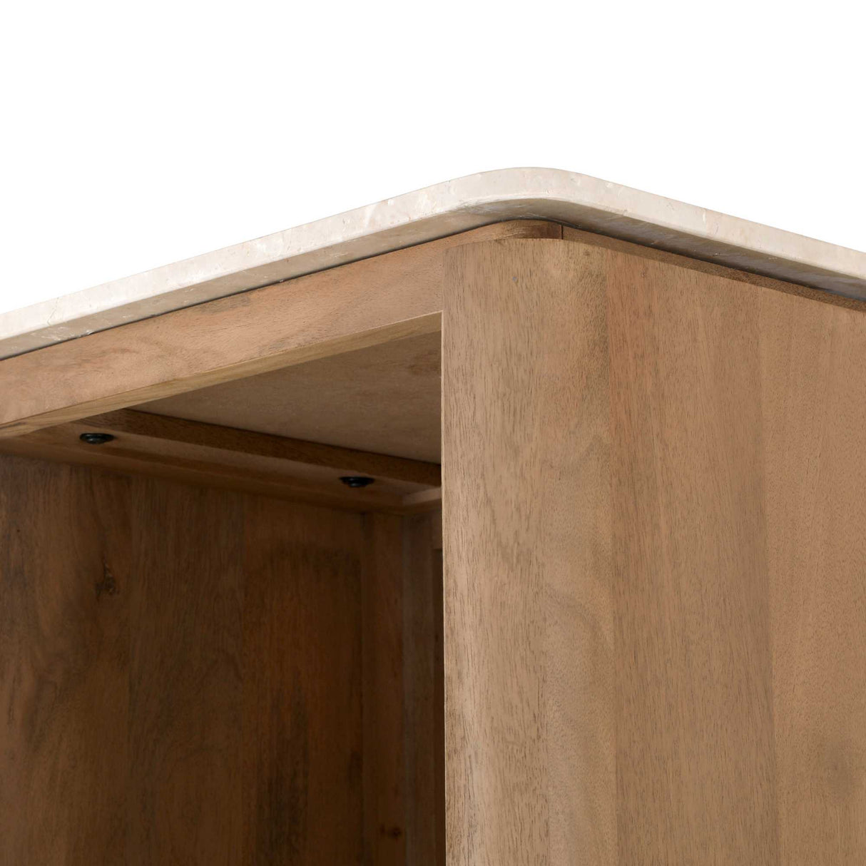 Bovenblad Boekenkast Dallas Beige Marmer