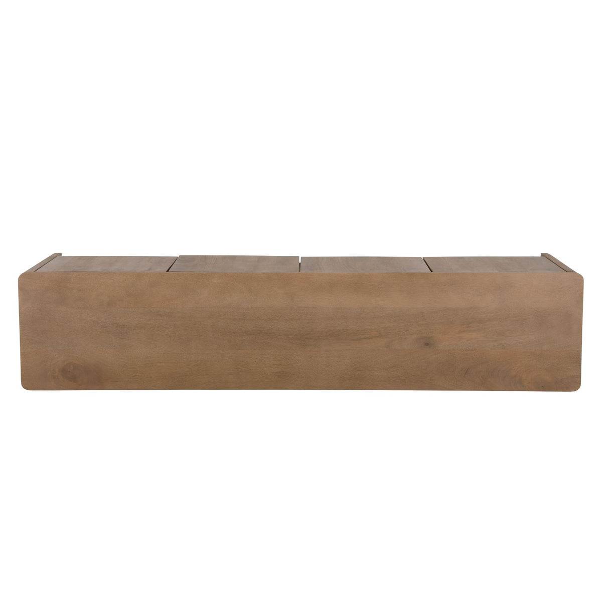 Tv meubel Dallas Naturel Mangohout 210 cm