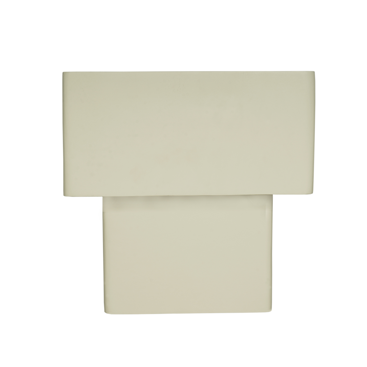 Ronde Salontafel Walnoot Mangohout - 37 cm - Modern Driepoot Design