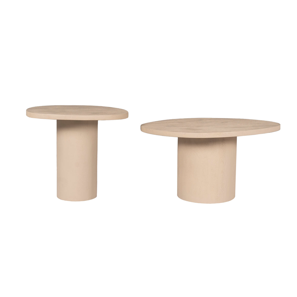 Salontafel Mirre | Sand | Set van 2