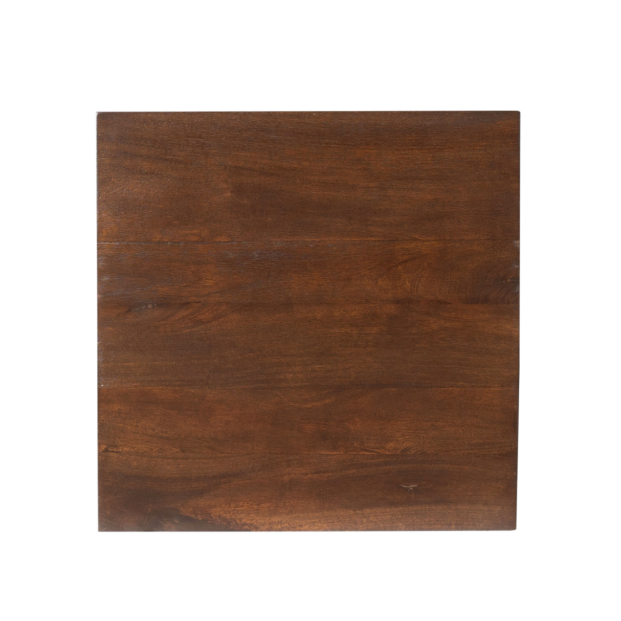Vierkante Salontafel - Bruin Mangohout - Modern Blokdesign - 56 cm