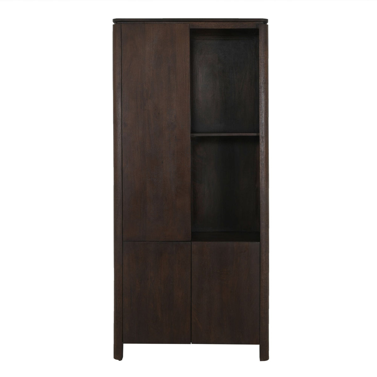 Vakkenkast Dallas Bruin Mangohout 90 cm Starfurn