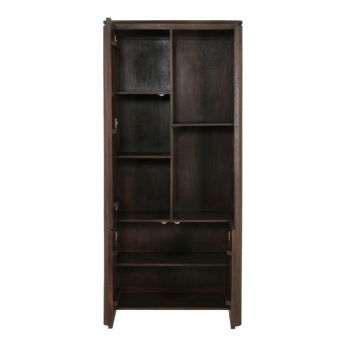 Vakkenkast Dallas Bruin Mangohout 90 cm