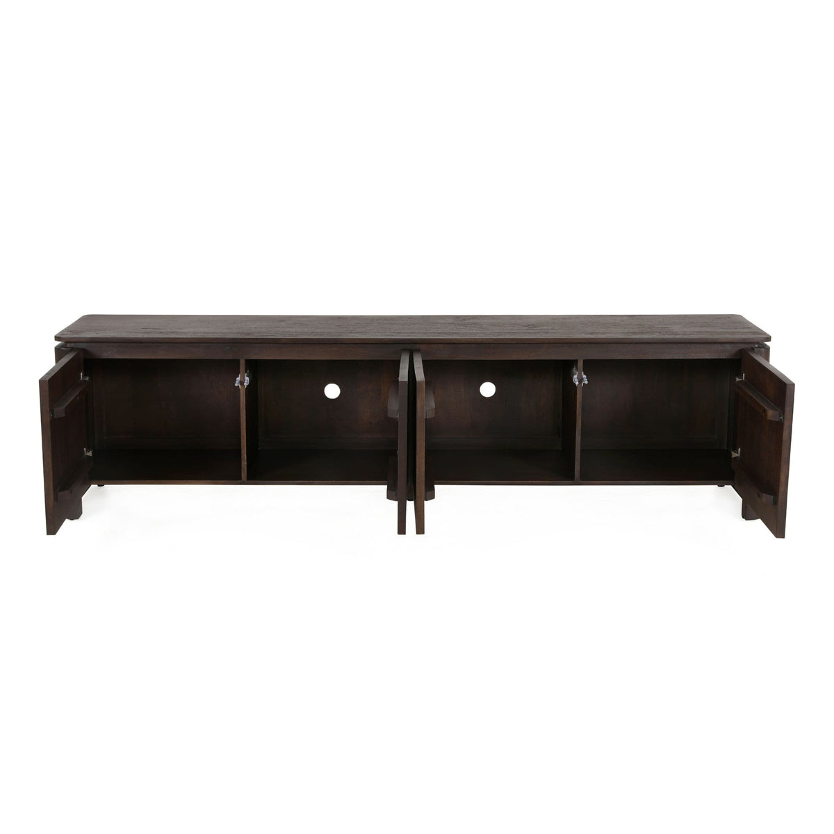 Tv meubel Dallas Bruin Mangohout 210 cm Starfurn