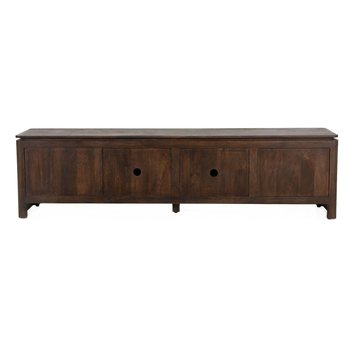 Tv meubel Dallas Bruin Mangohout 210 cm