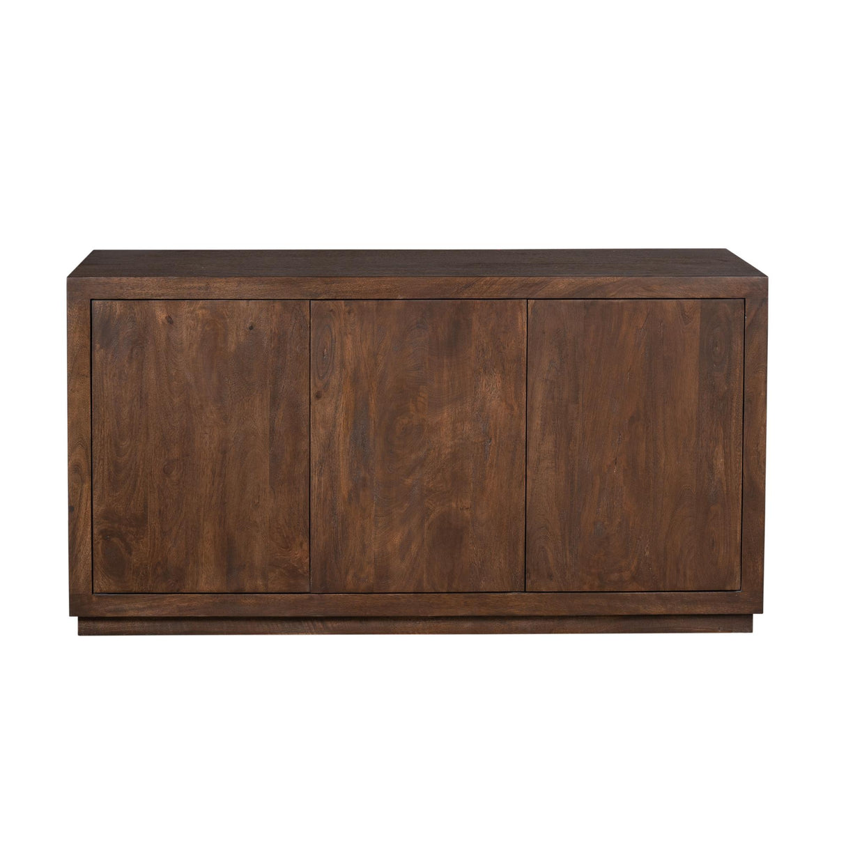 Dressoir - Bruin Mangohout - 150 cm - Modern Design - 3 Deuren