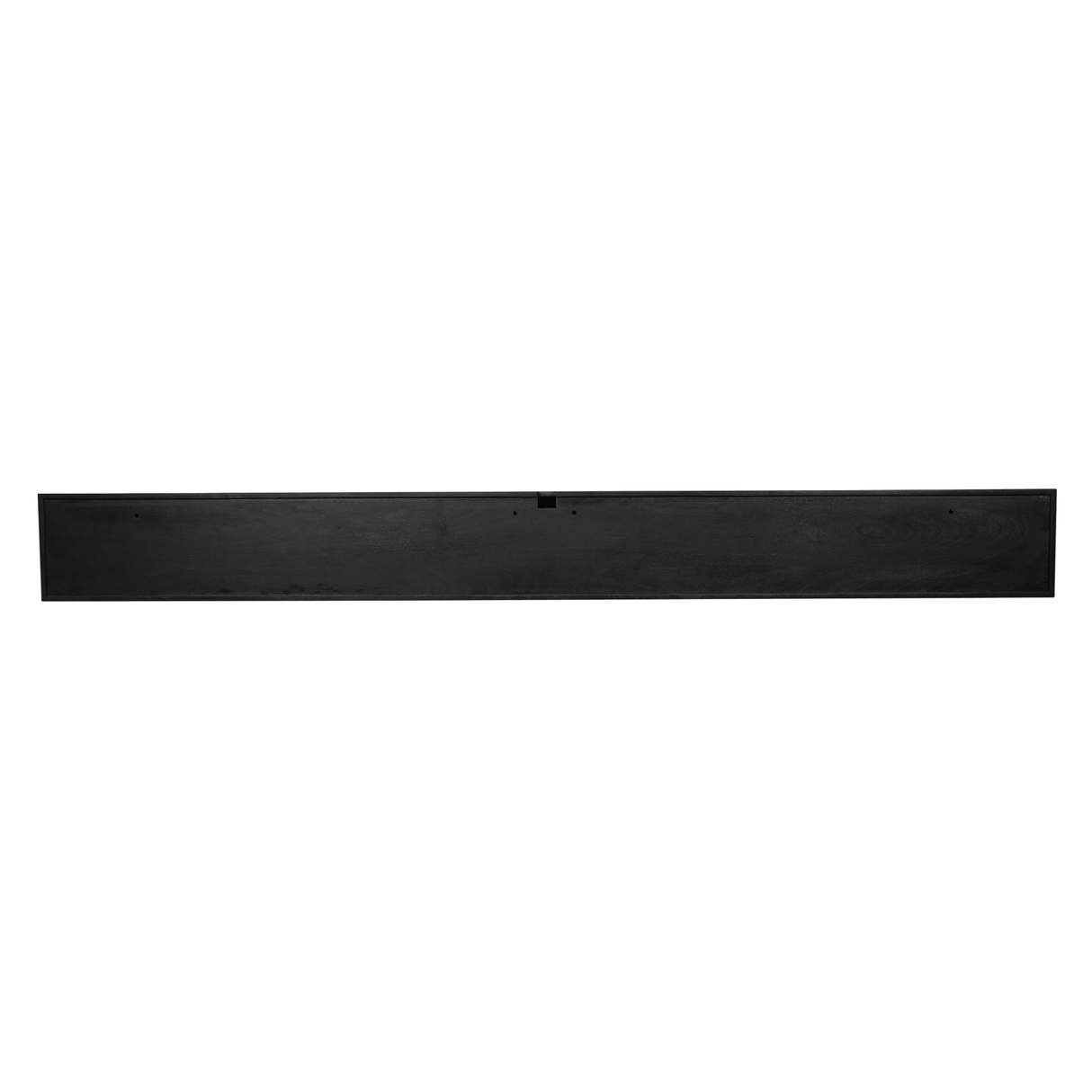 Zwevend TV-meubel Zand Mangohout - 120 cm - Verticaal Lattenpatroon en Push-to-Open