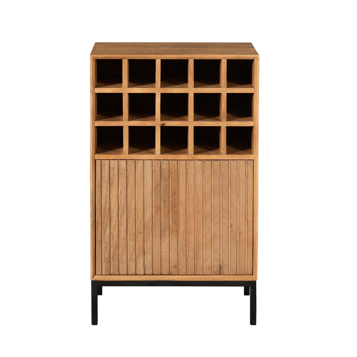 Wijnkast Madison Natural | 55 cm
