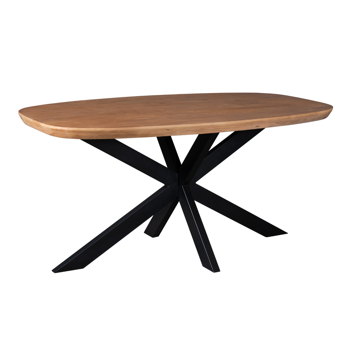 Eettafel Madison Natural | 160 cm | Deens ovaal