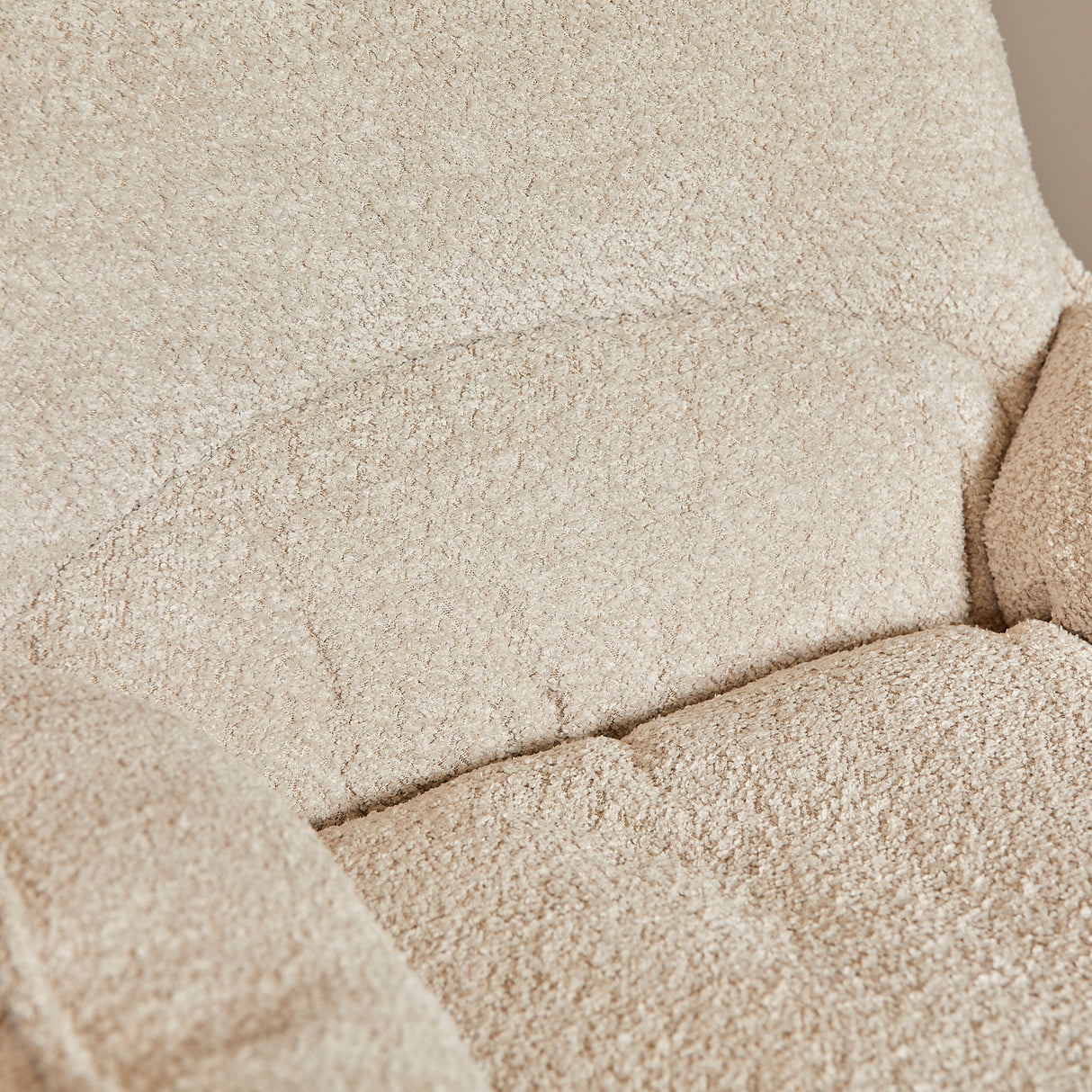 Fauteuil - Draaibaar - Off-white - Polyester