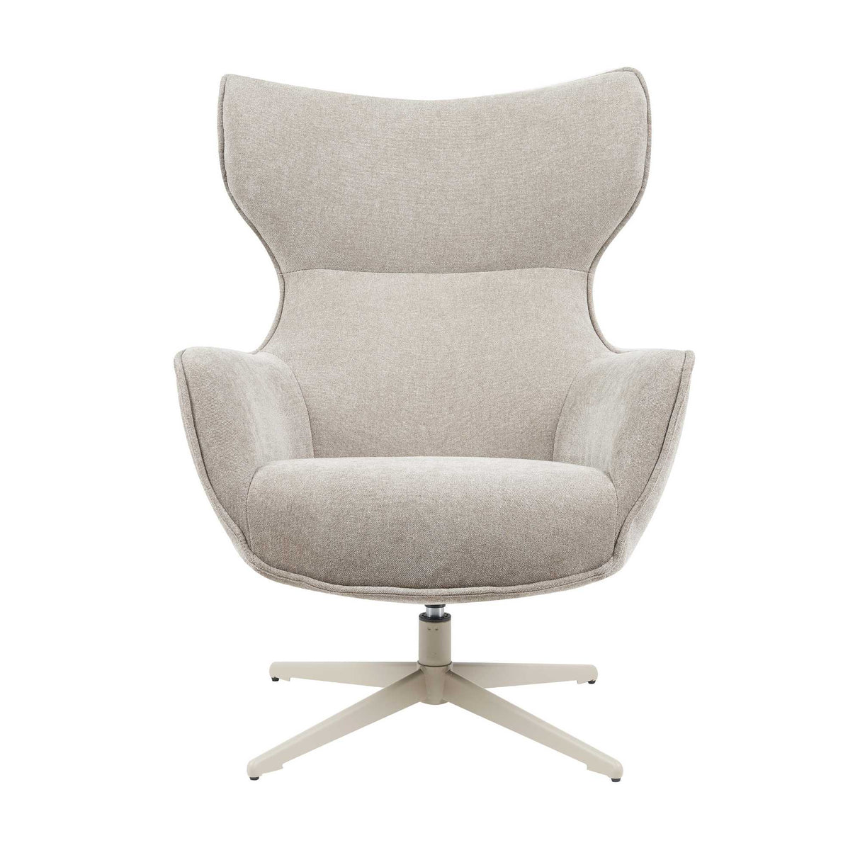 Fauteuil - Draaibaar - Taupe - Stof
