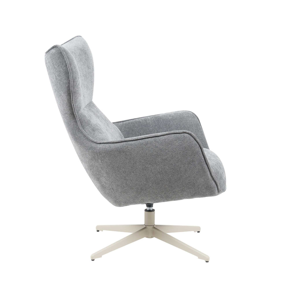 Fauteuil - Draaibaar - Antraciet - Stof