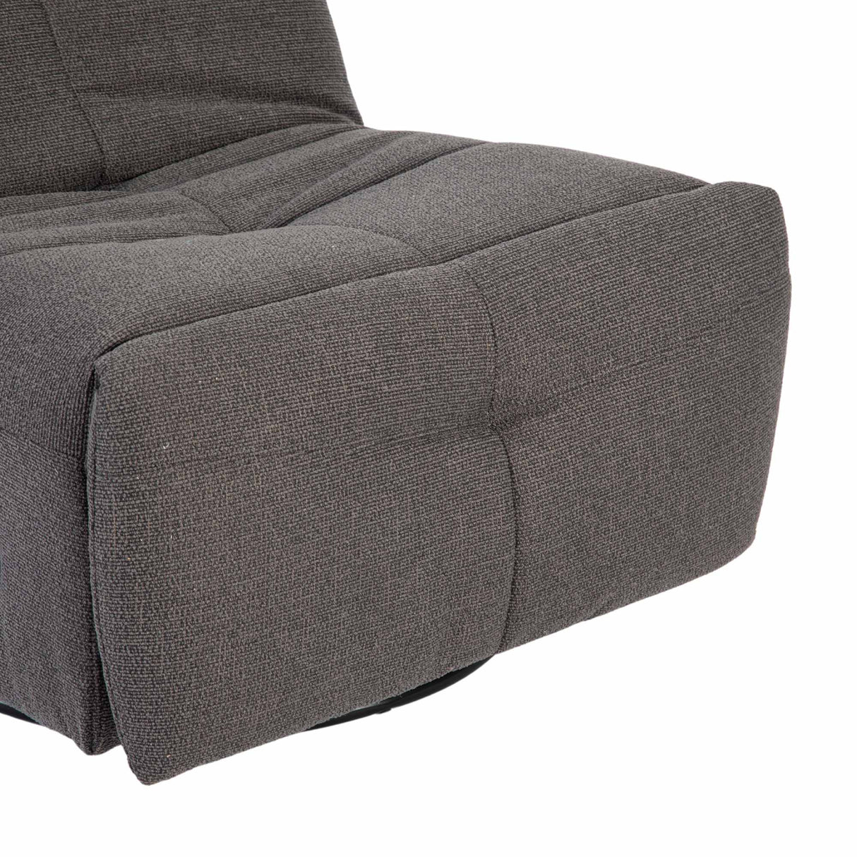Relaxfauteuil - Antraciet - Verstelbaar - Draaibaar - Modern