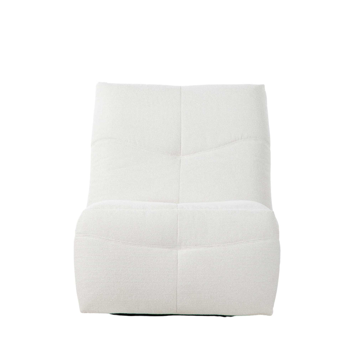 Relaxfauteuil - Off-white - Verstelbaar - Draaibaar - Modern