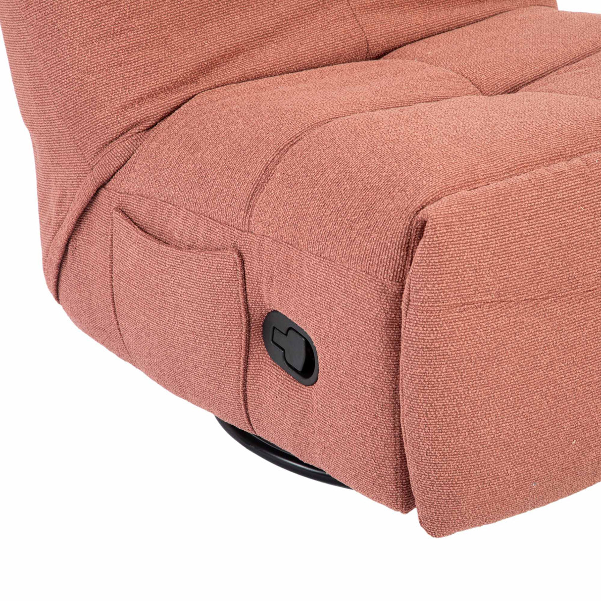 Relaxfauteuil - Roze - Verstelbaar - Draaibaar - Modern