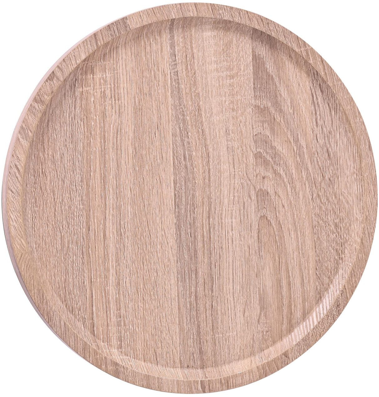 Bijzettafel Set Aspen (2-delig) – Rond – Hout & Zwart Metaal – Modern Design End Tables Knuska