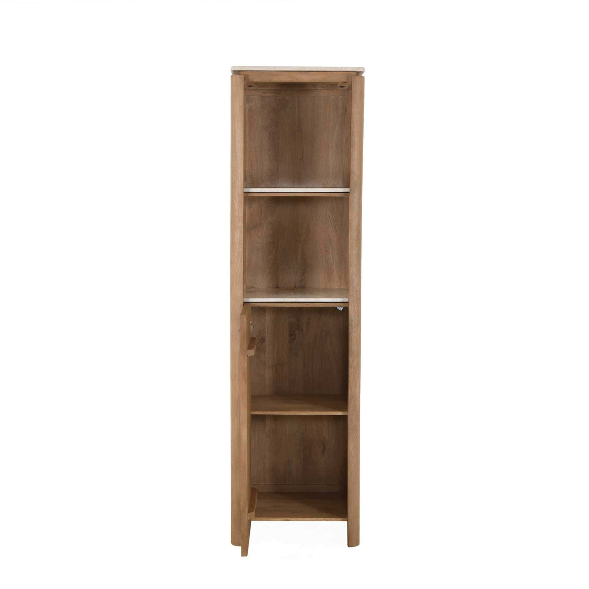 Boekenkast Dallas Naturel Mangohout 55 cm Starfurn