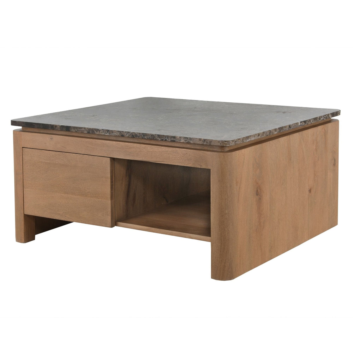 Bovenblad Salontafel Dallas Bruin Marmer Starfurn
