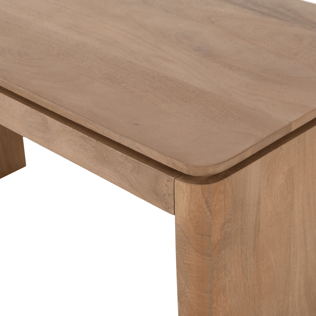 Bureau Dallas Naturel Mangohout 130 cm Starfurn