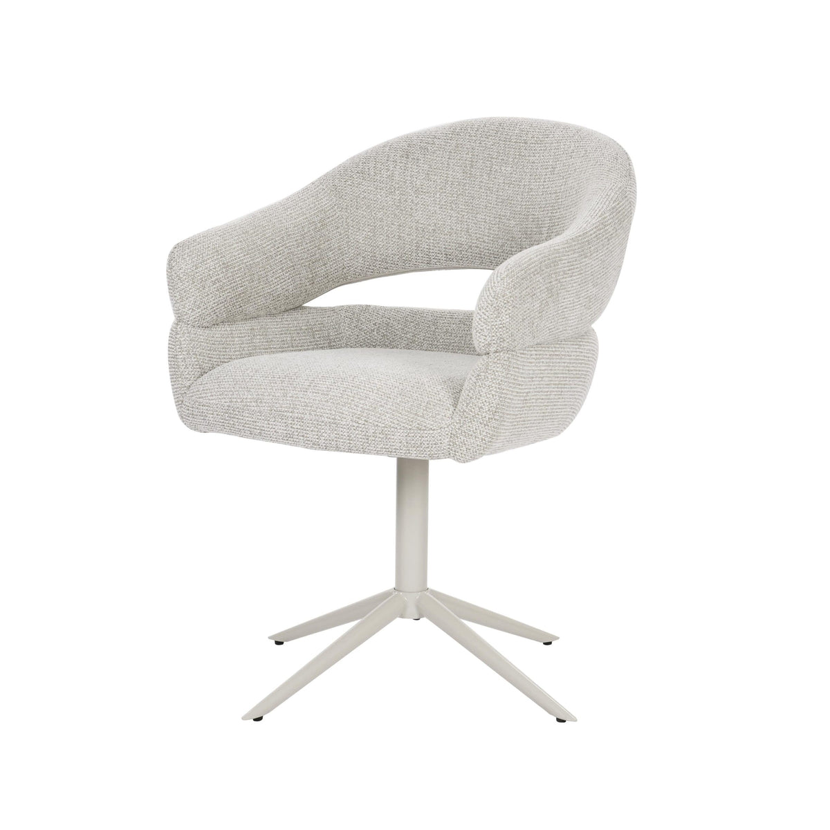 Draaibare eetkamerstoel Lily Beige Starfurn
