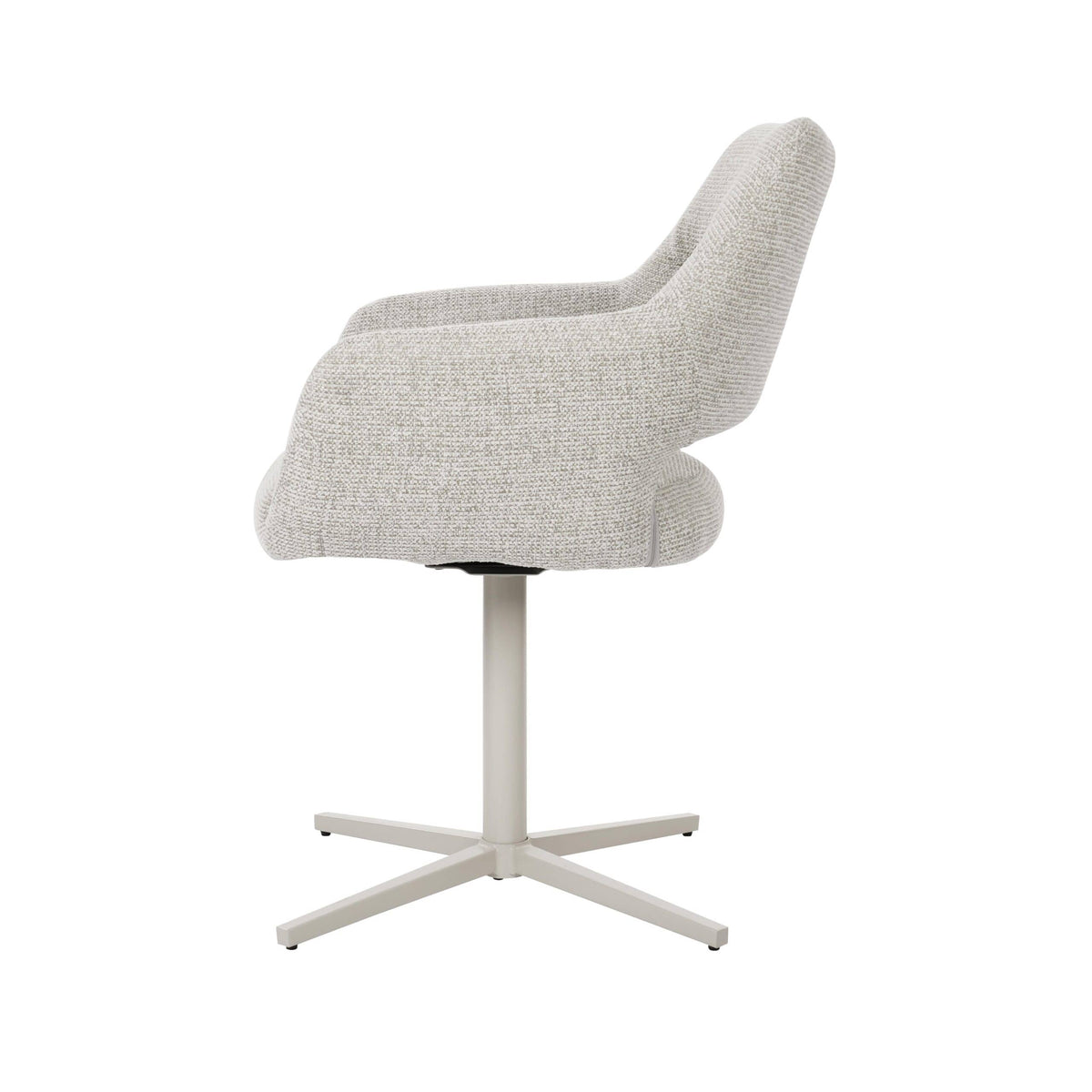 Draaibare eetkamerstoel Lux Beige Starfurn