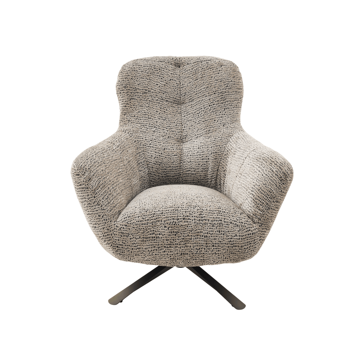 Draaibare Fauteuil Nena Bruin Starfurn