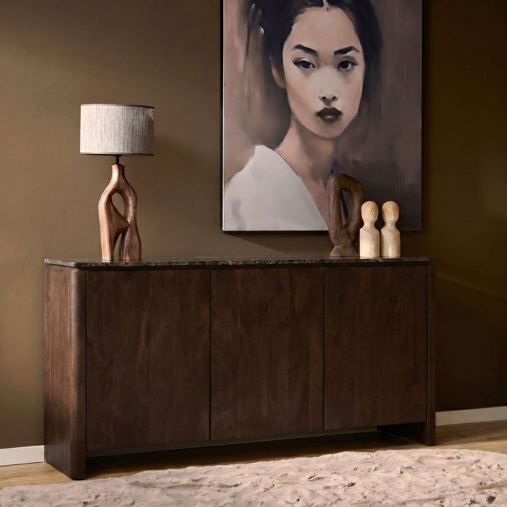 Dressoir Dallas Bruin Mangohout 165 cm Starfurn