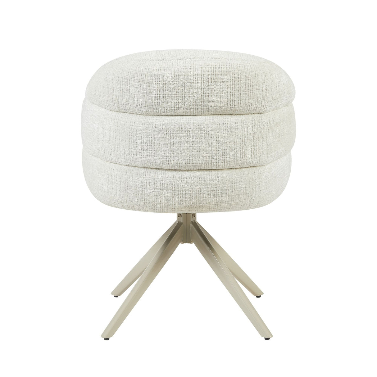 Eetkamerstoel Bella | Off White | Poot Sand | Met armleuning Starfurn