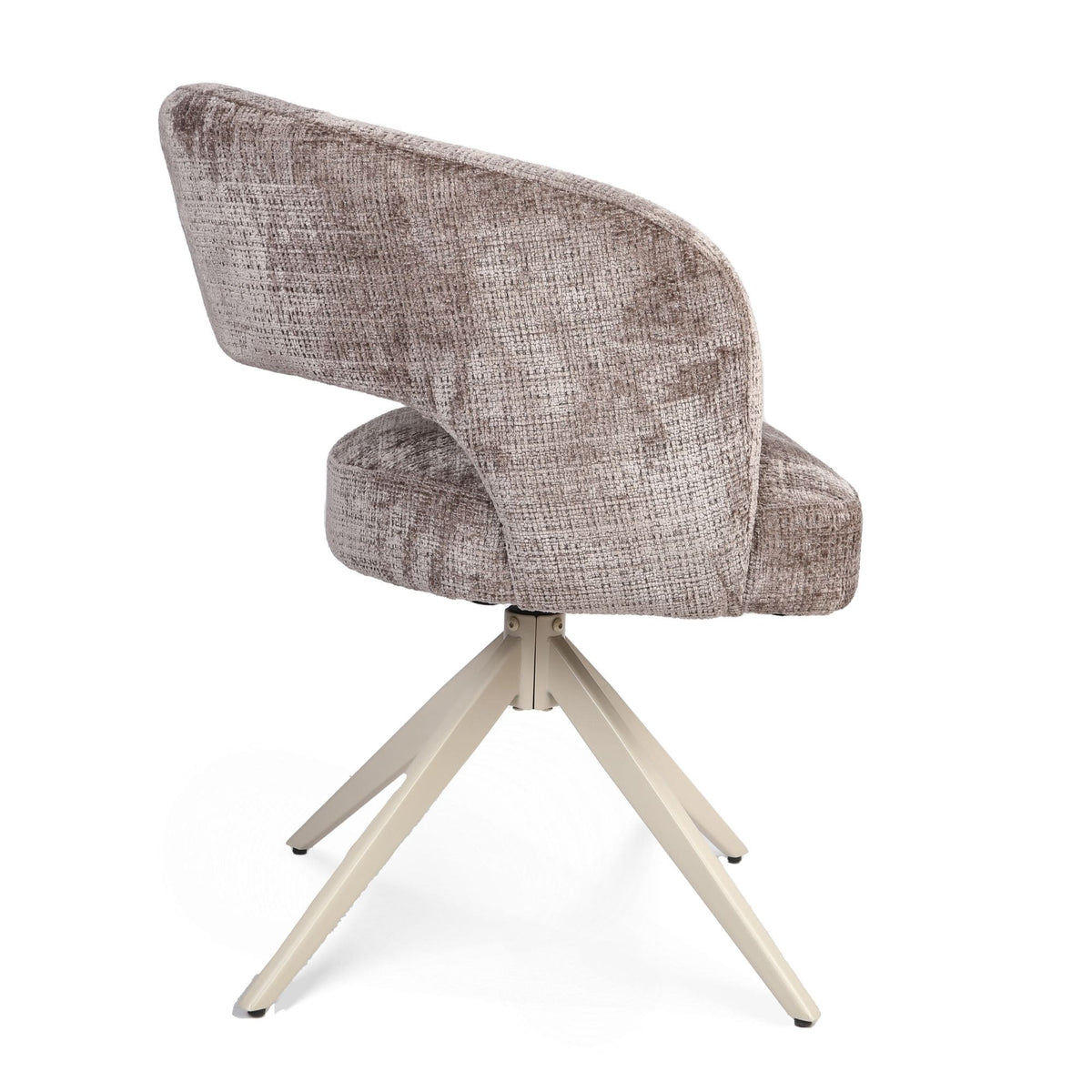 Eetkamerstoel Demi | Clay | Poot Sand | Met armleuning Starfurn