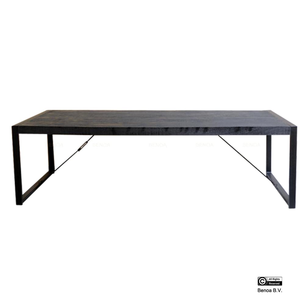 Eettafel Britt Zwart 220 Benoa