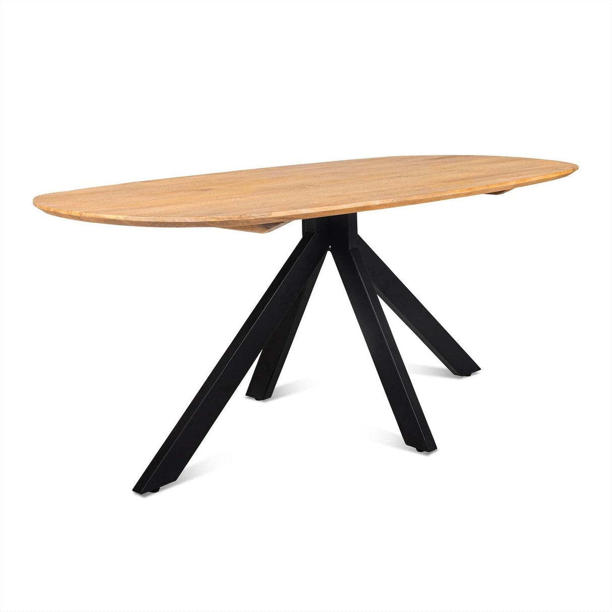 Eettafel Deens Ovaal Runa 220 Benoa
