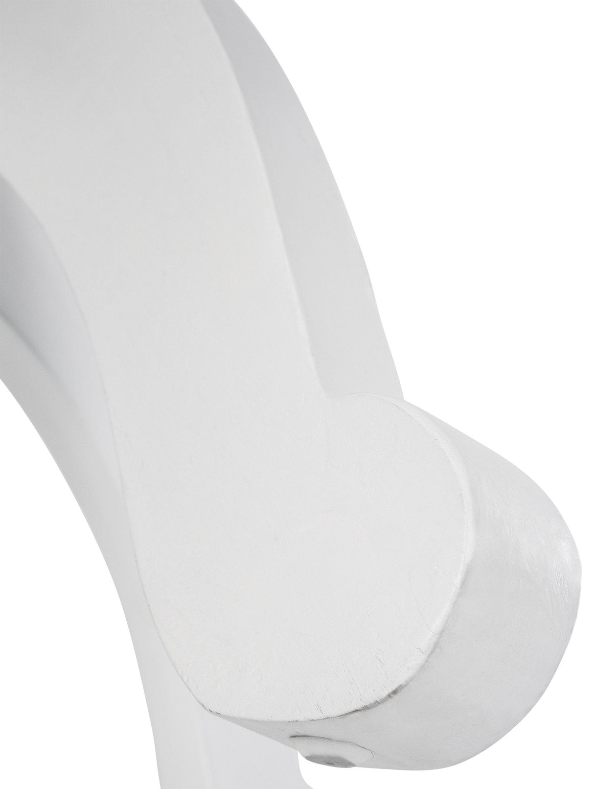 Eettafel Roswell Rond 90 cm – Massief Hout – Landhuisstijl – Naturel/Wit Kitchen & Dining Room Tables Knuska