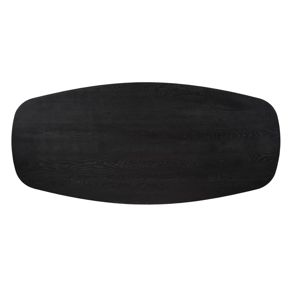 Eiken Blad Ferris Ovaal 280 cm Zwart Starfurn