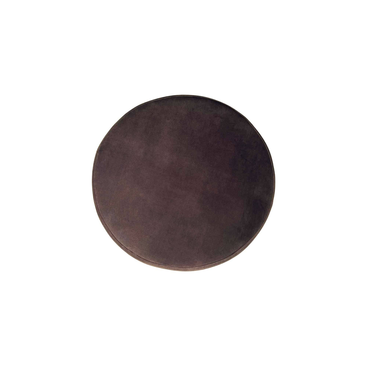 Hocker - Bruin - Stof - 60 cm - Rond Ottomans Starfurn