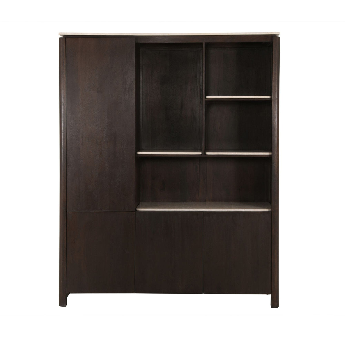 Inglegplank Vakkenkast XL Dallas Beige Marmer Set van 4 Starfurn
