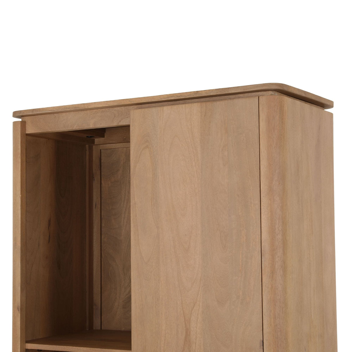 Kabinetkast Dallas Naturel Mangohout 90 cm Starfurn