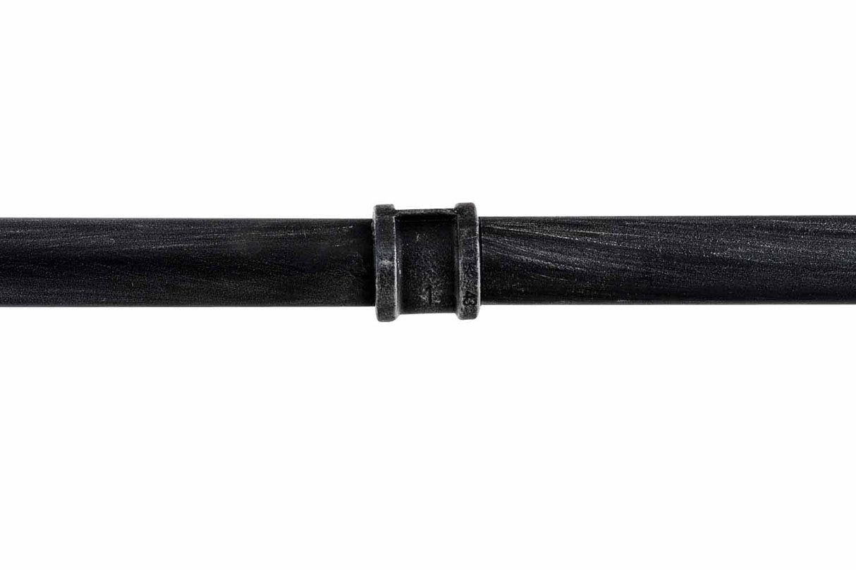 Kledingrek Jersey – Metaal – Zilver – Industrieel Design – Verstelbare Breedte Kapstok Knuska