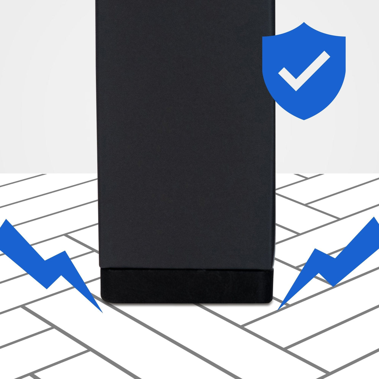 Kledingrek Melva Zwart – Industrieel Design – Metaal – Extra Sterk (100 kg) Kapstok Knuska