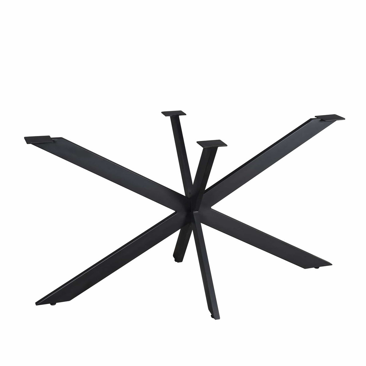 Matrixpoot Zwart Ovaal/Rechthoek 140 cm Koker 2,5x7,5 cm Starfurn